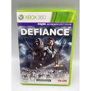 Defiance (Microsoft Xbox 360, 2013) CIB W/ Manual